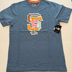 NWT New Era Men’s San Francisco Giants World Series T-Shirt, Size Large